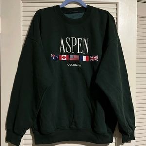 Colorado Aspen flag Brandy Melville hoodie